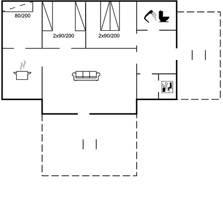 펜션 Vladan - 1-6km From The Sea By Interhome *